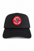 Foam Trucker Patch Logo Hat - Black