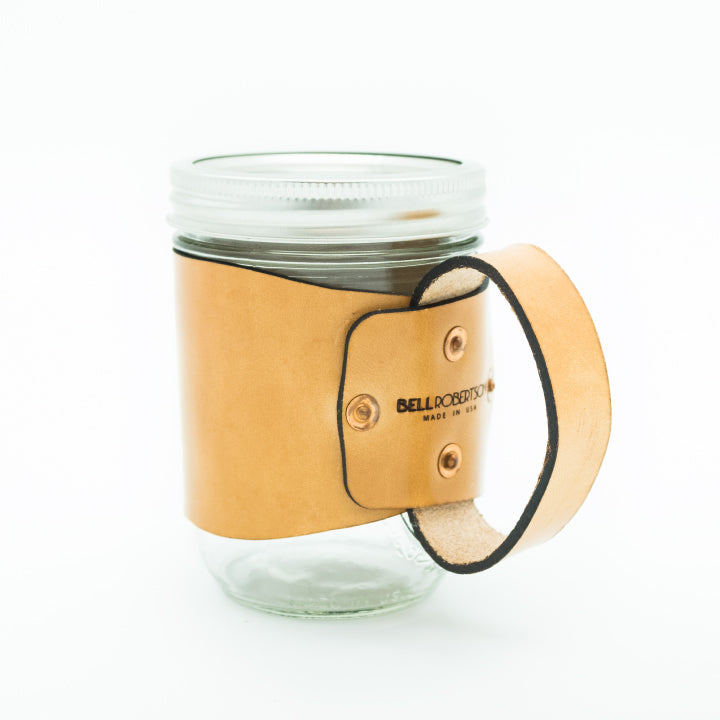 Shady Grove Leather Mug Wrap